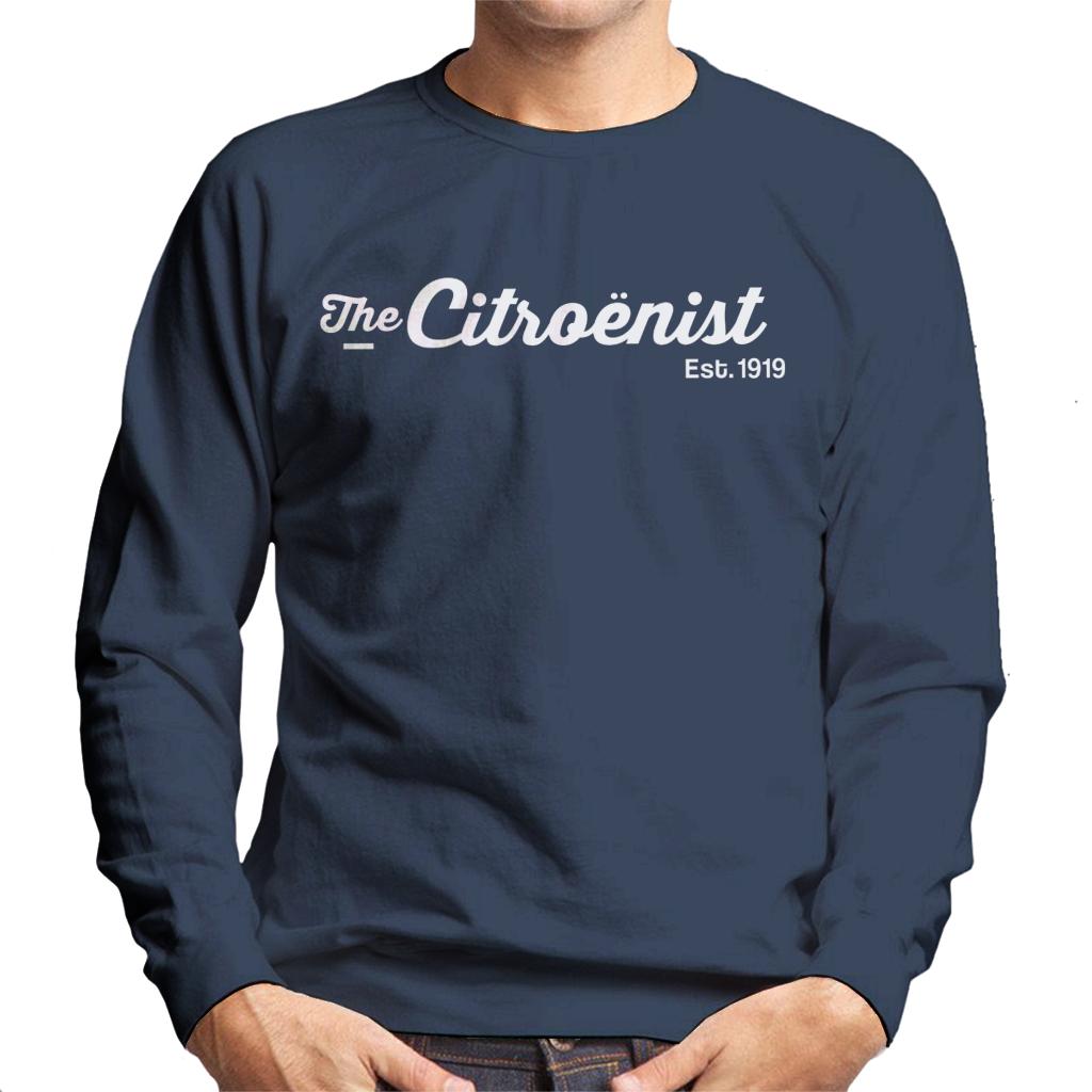 Citroën The Citroënst Est 1919 White Logo Men's Sweatshirt product image 4