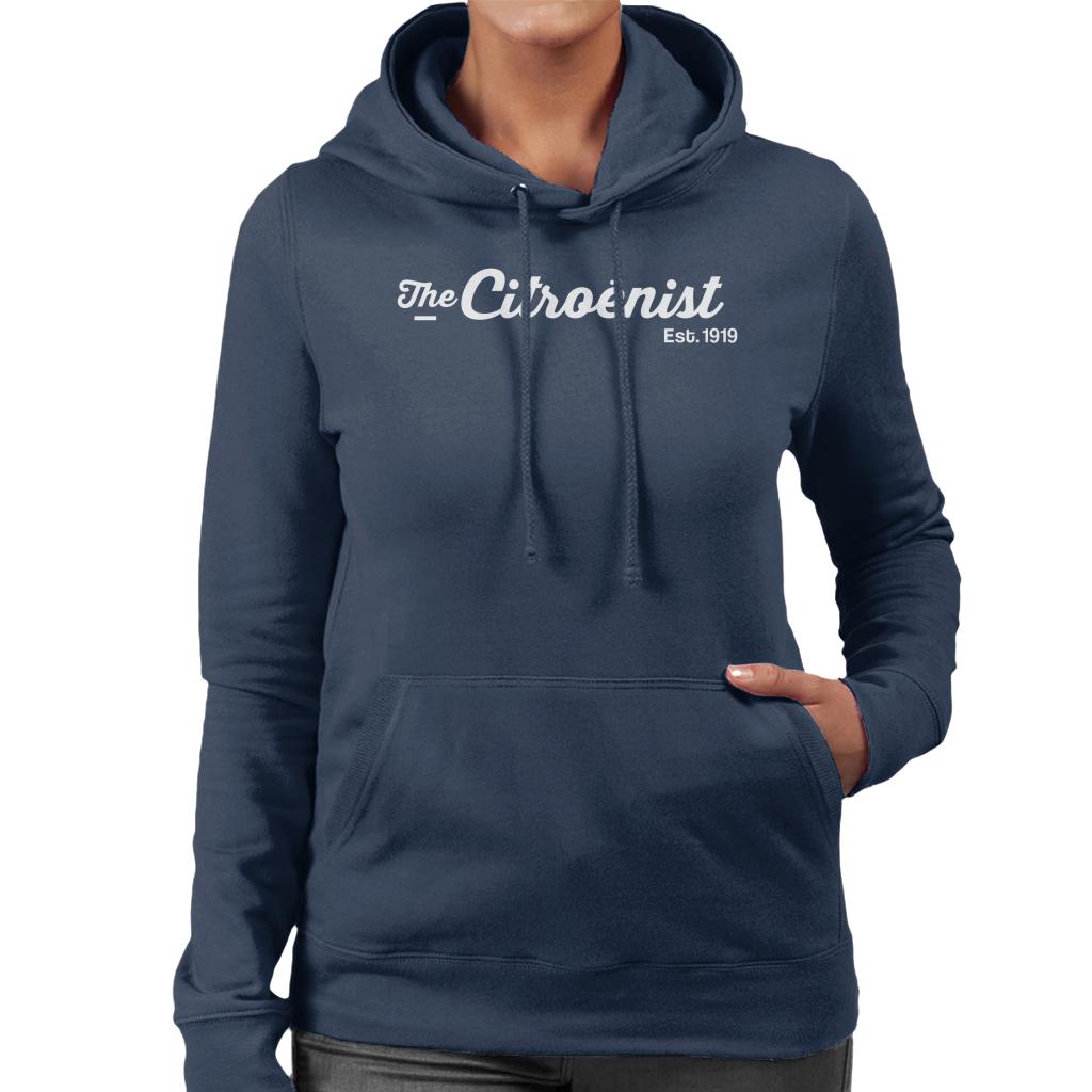 Citroën The Citroënst Est 1919 White Logo Women's Hooded product image 4