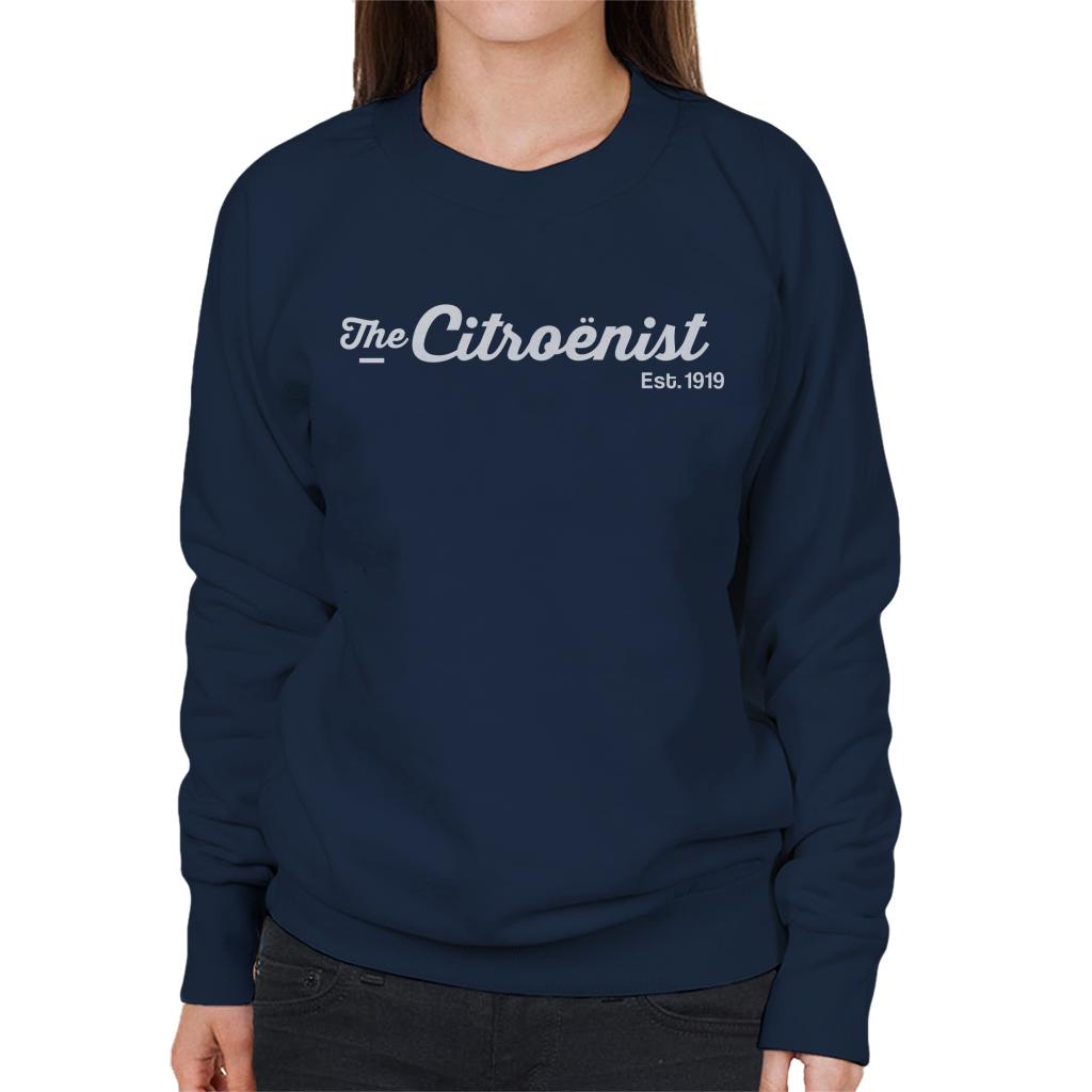 Citroën The Citroënst Est 1919 White Logo Women's Sweatshirt product image 4