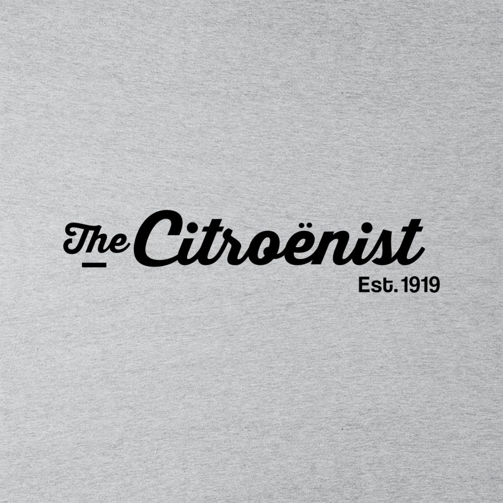 Citroën The Citroënst Est 1919 Black Logo Men's Sweatshirt product image 2