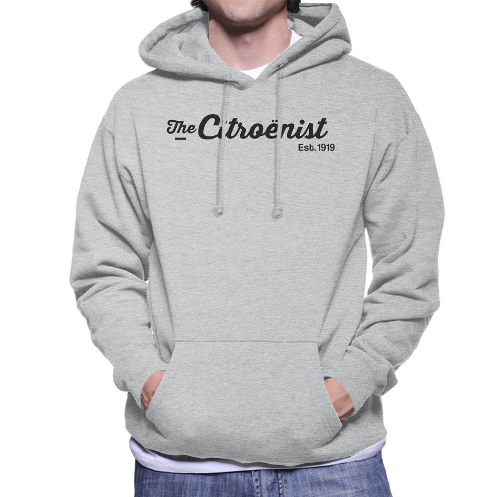 Citroën The Citroënst Est 1919 Black Logo Men's Hooded product image 1