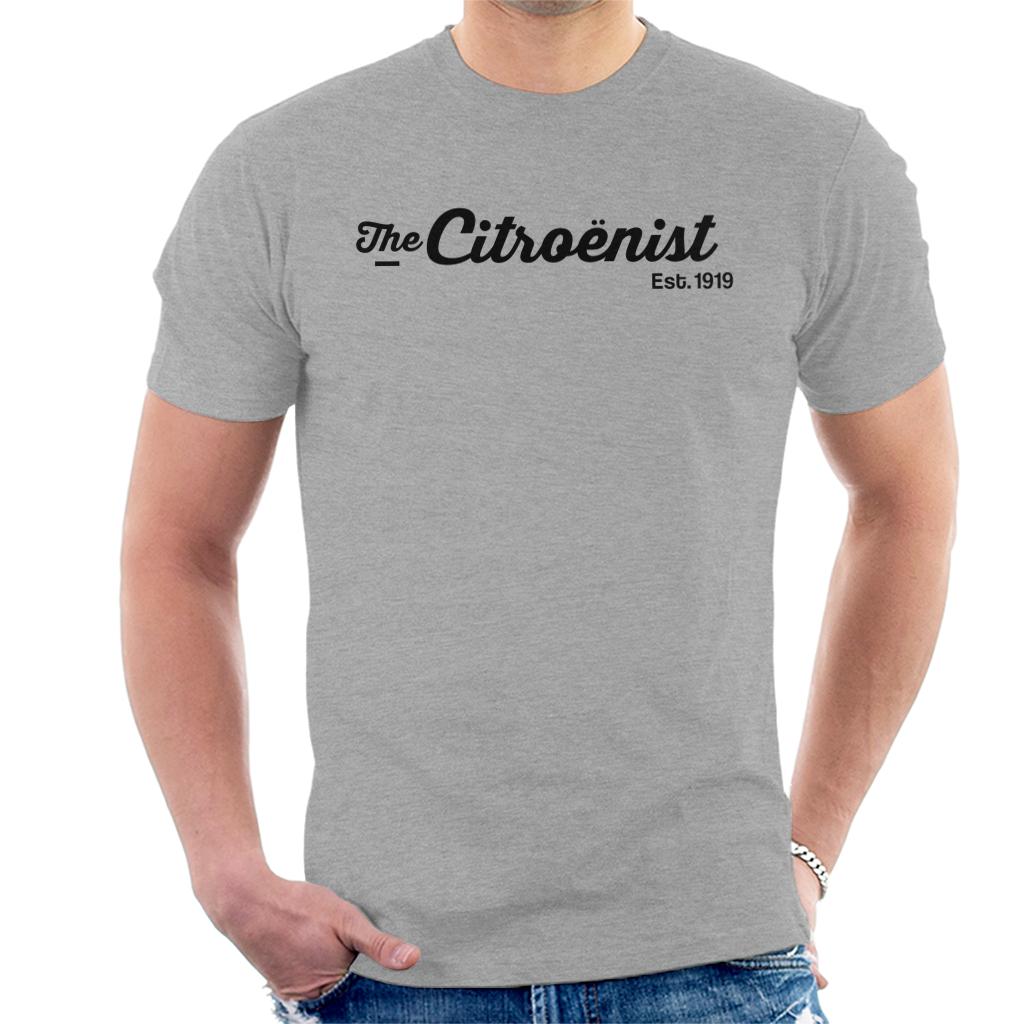 Citroën The Citroënst Est 1919 Black Logo Men's T-Shirt product image 1