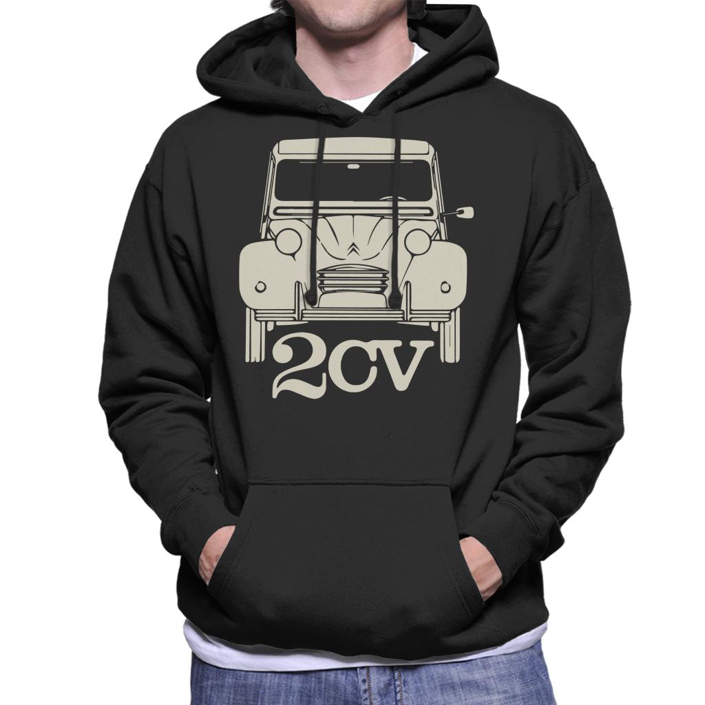 Citroën 2CV For Dark Men's Hooded Sweatshirt product image 1