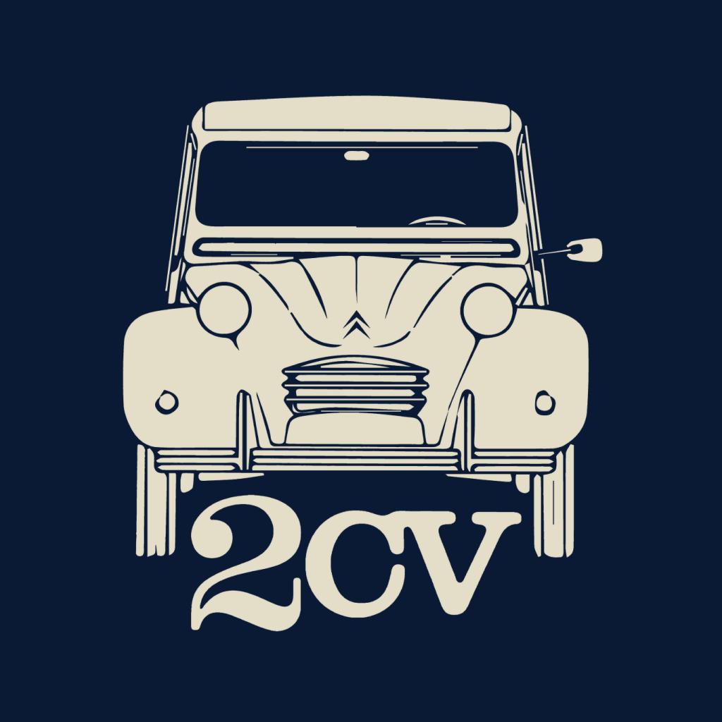 Citroën 2CV For Dark Men's Hooded Sweatshirt product image 5