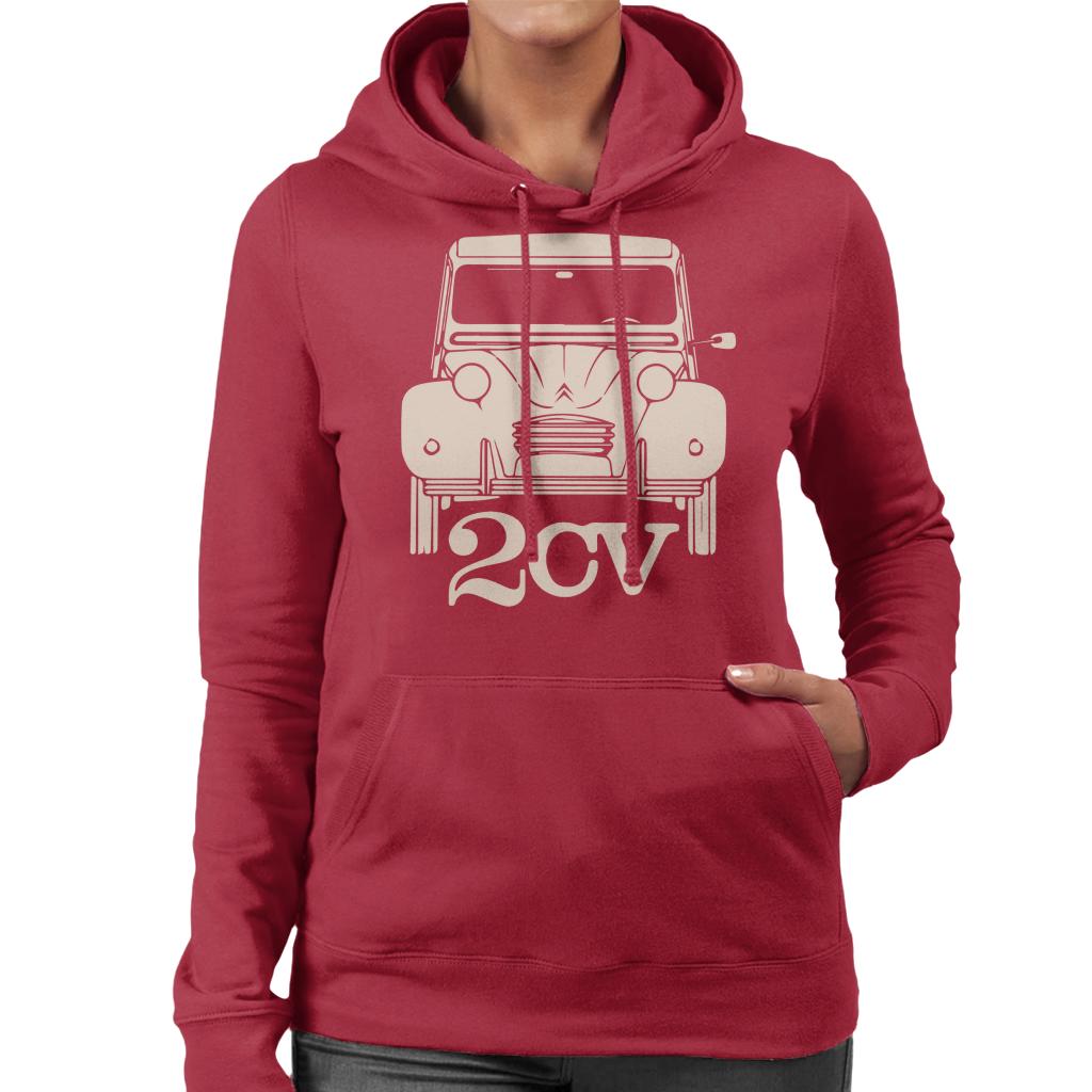 Citroën 2CV For Dark Women's Hooded Sweatshirt product image 6