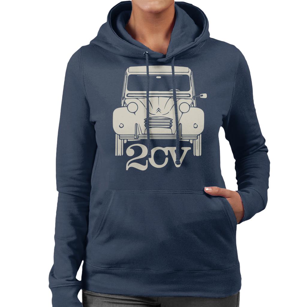 Citroën 2CV For Dark Women's Hooded Sweatshirt product image 4