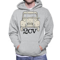 Citroën 2CV For Light Men's Hooded Sweatshirt product image 1