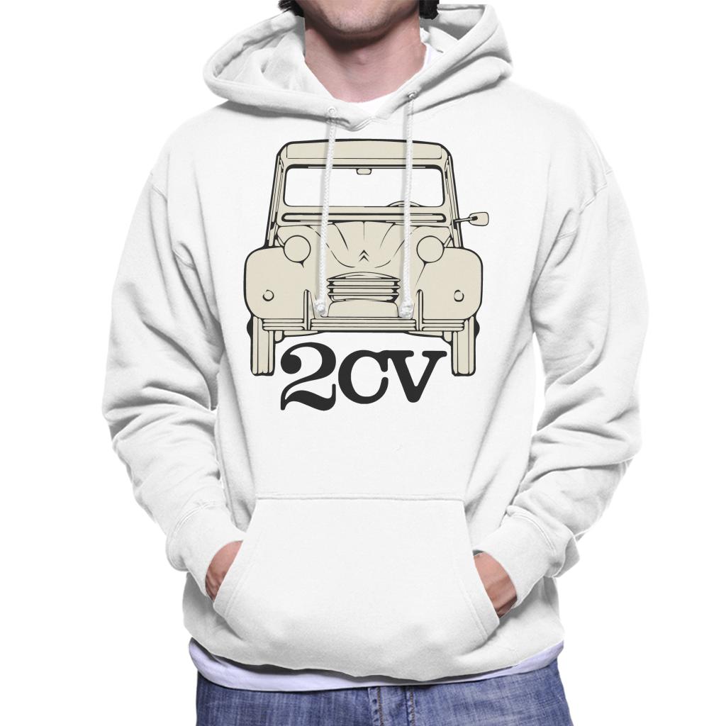 Citroën 2CV For Light Men's Hooded Sweatshirt product image 4