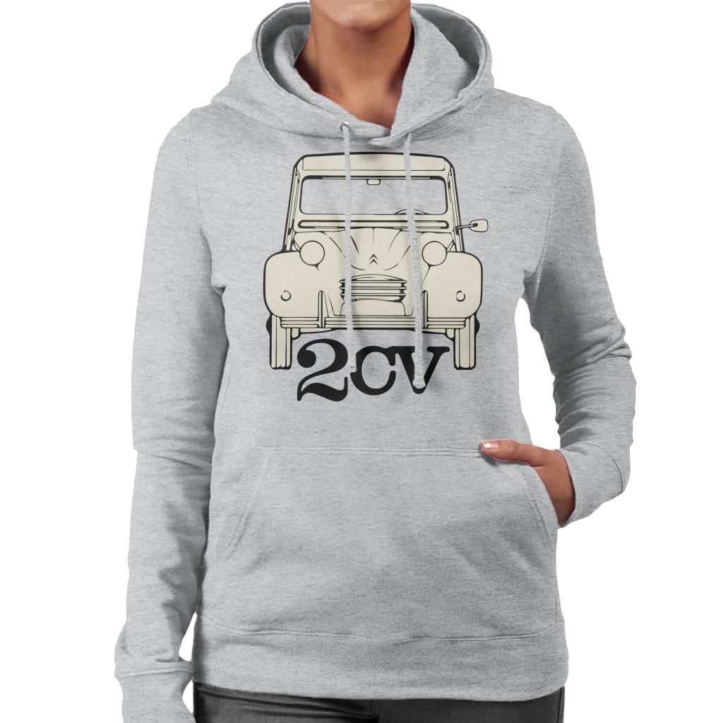 Citroën 2CV For Light Women's Hooded Sweatshirt product image 1