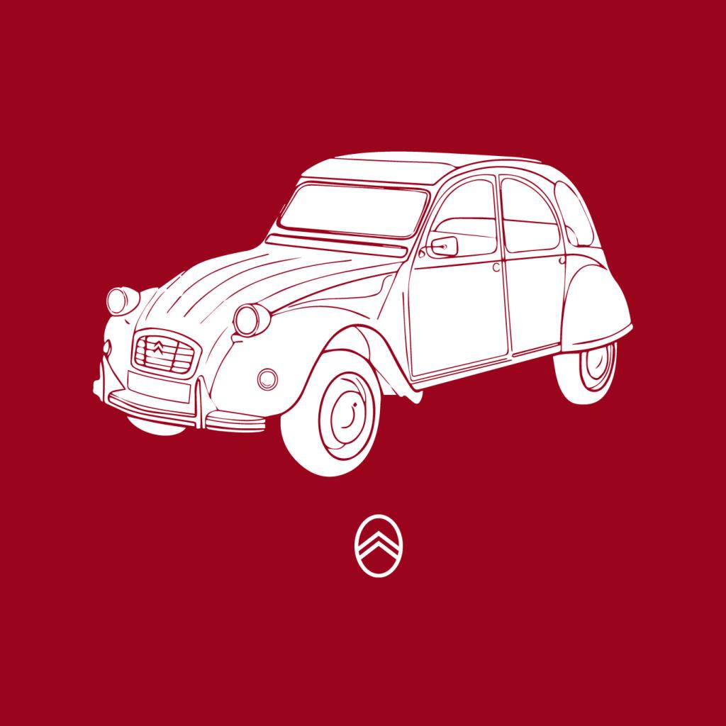 Citroën 2CV Angle For Dark Women's Hooded Sweatshirt product image 7