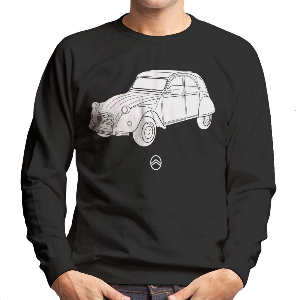 Citroën 2CV Angle For Dark Men's Sweatshirt product image 1