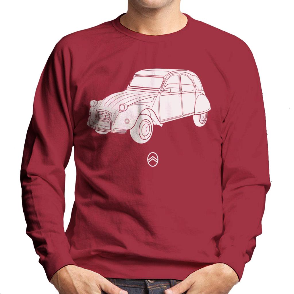 Citroën 2CV Angle For Dark Men's Sweatshirt product image 6