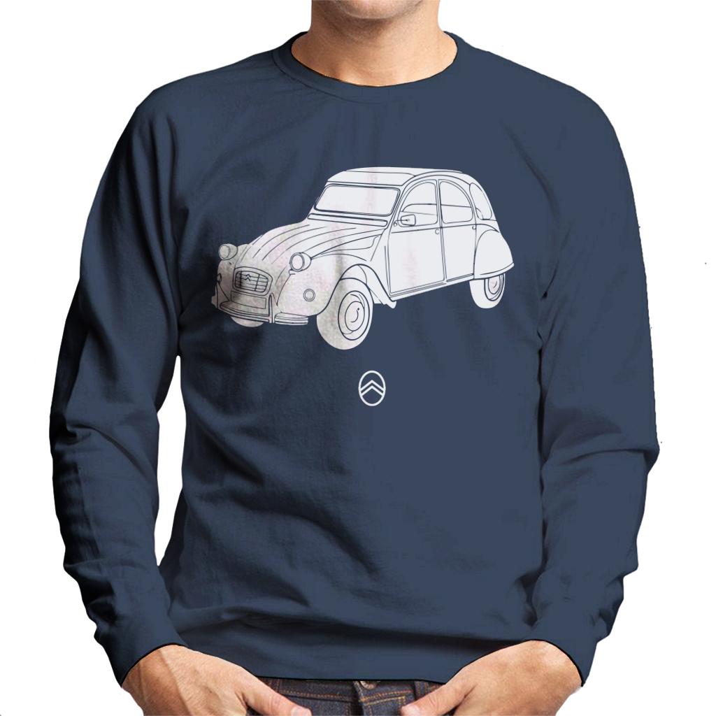 Citroën 2CV Angle For Dark Men's Sweatshirt product image 4