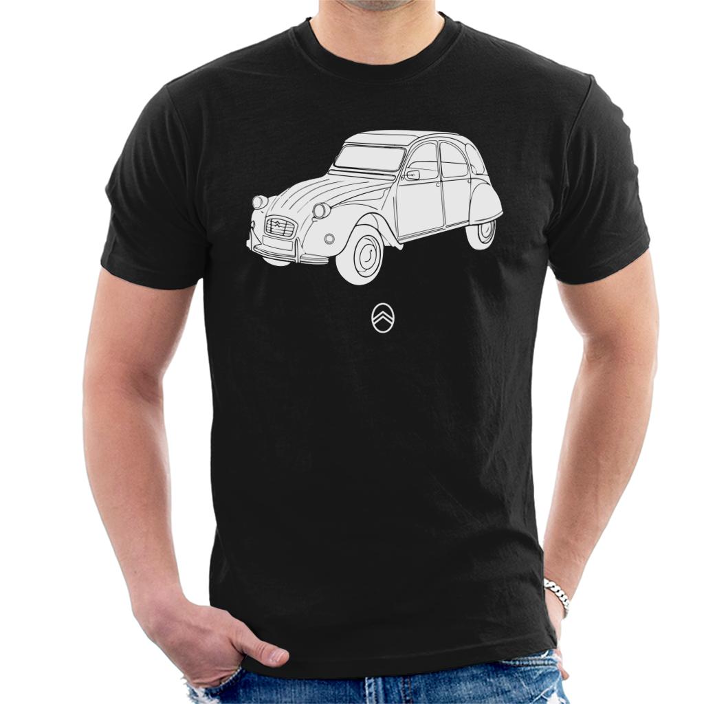 Citroën 2CV Angle For Dark Men's T-Shirt product image 1
