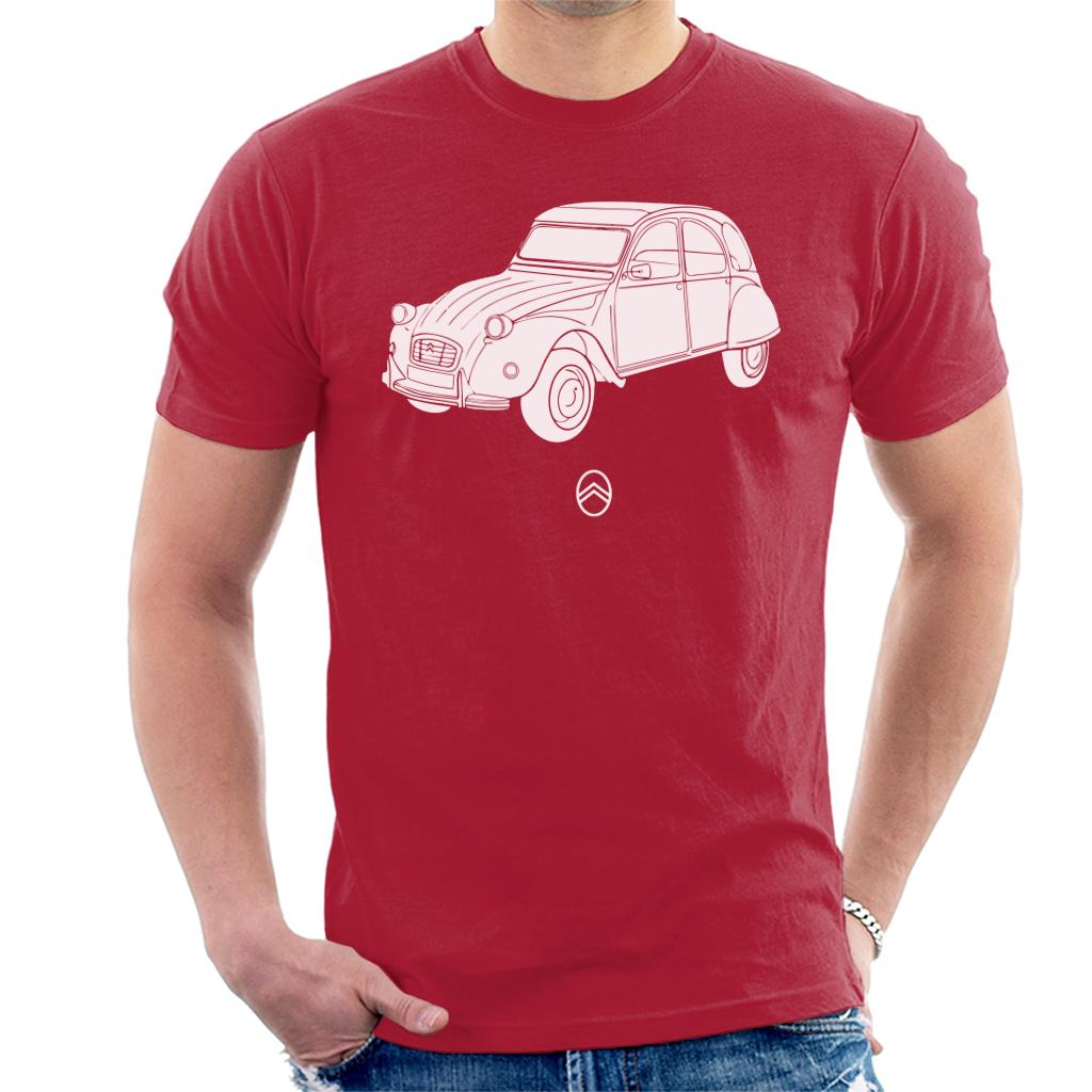 Citroën 2CV Angle For Dark Men's T-Shirt product image 6
