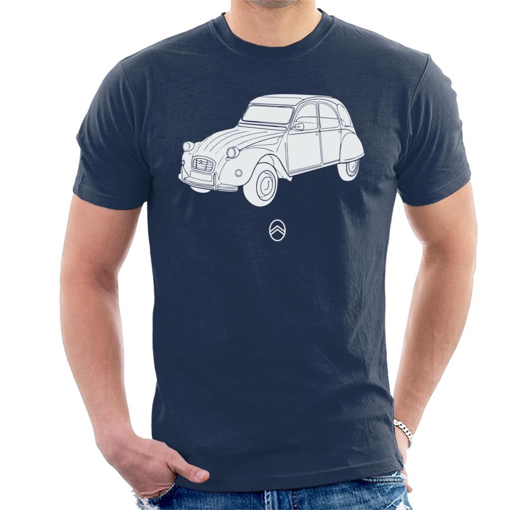 Citroën 2CV Angle For Dark Men's T-Shirt product image 4