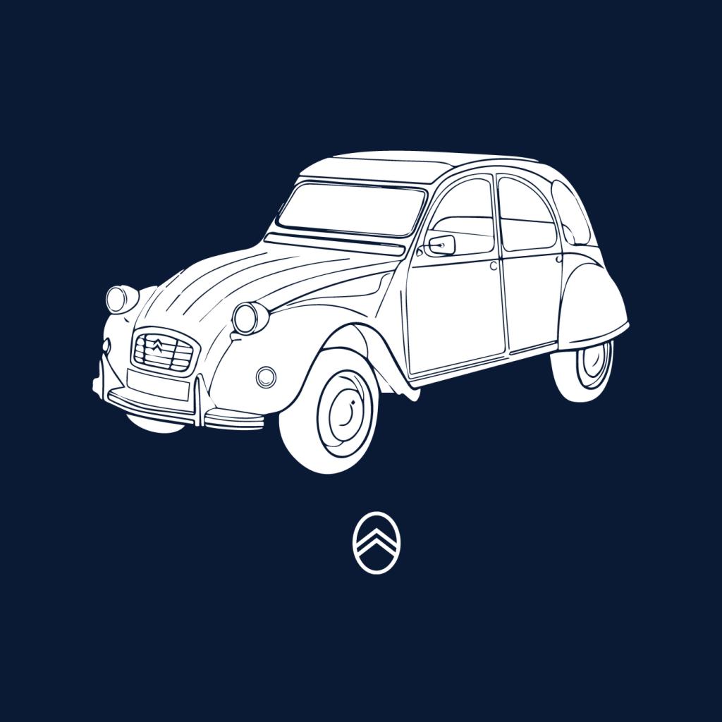 Citroën 2CV Angle For Dark Men's T-Shirt product image 5