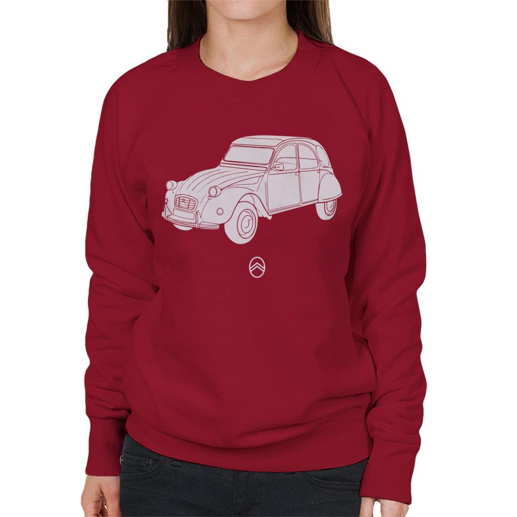Citroën 2CV Angle For Dark Women's Sweatshirt product image 6