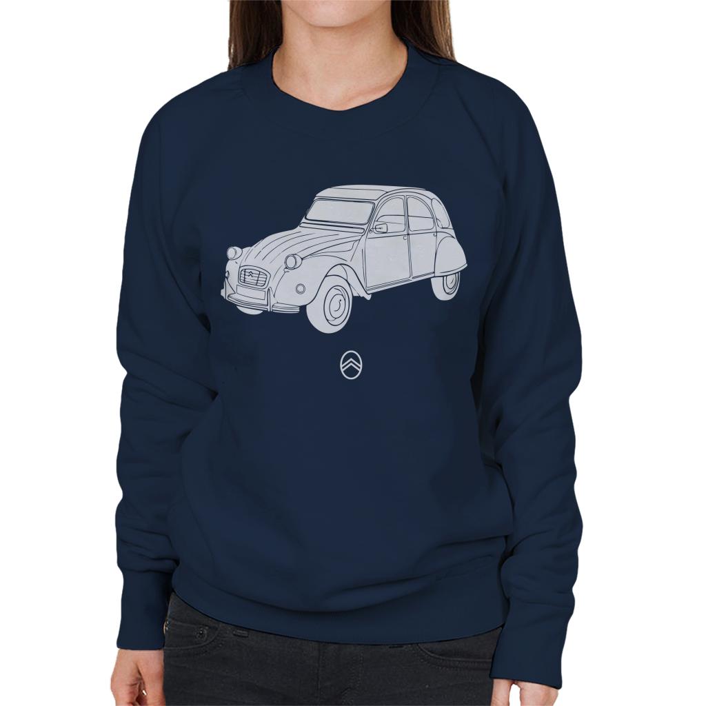 Citroën 2CV Angle For Dark Women's Sweatshirt product image 4