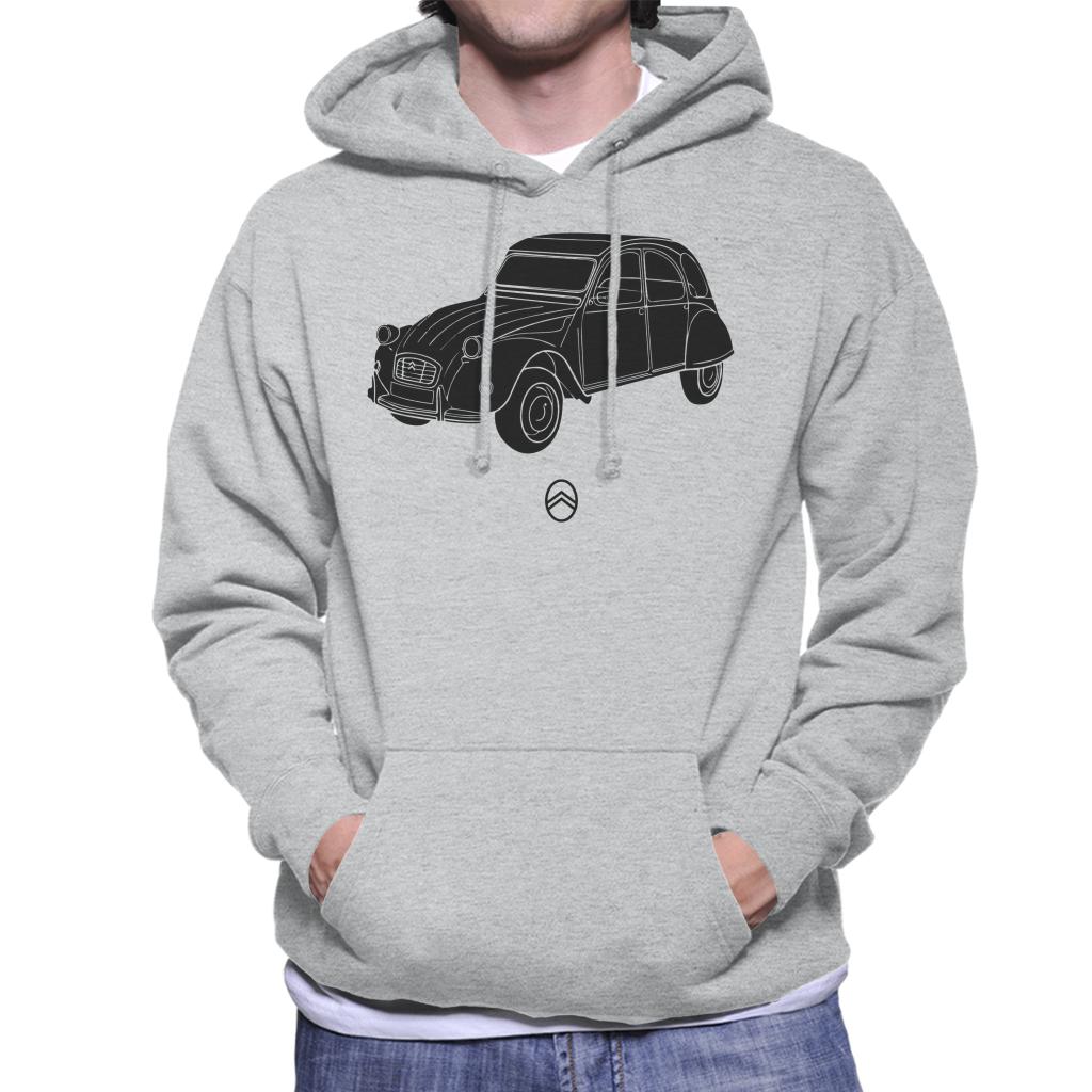 Citroën 2CV Angle For Light Men's Hooded Sweatshirt product image 1