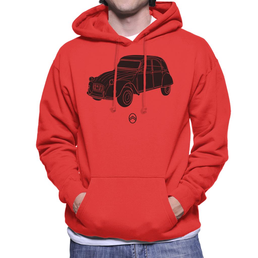 Citroën 2CV Angle For Light Men's Hooded Sweatshirt product image 6