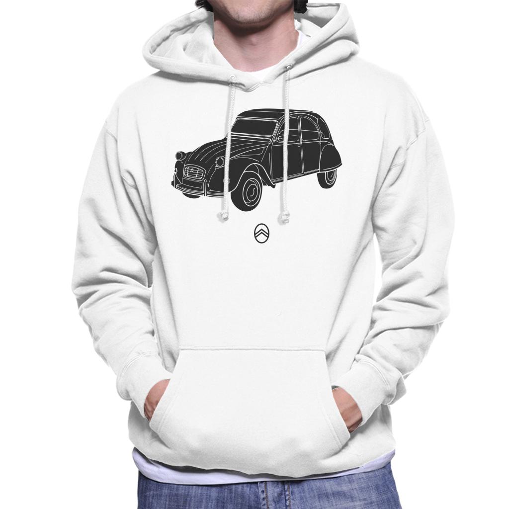 Citroën 2CV Angle For Light Men's Hooded Sweatshirt product image 4