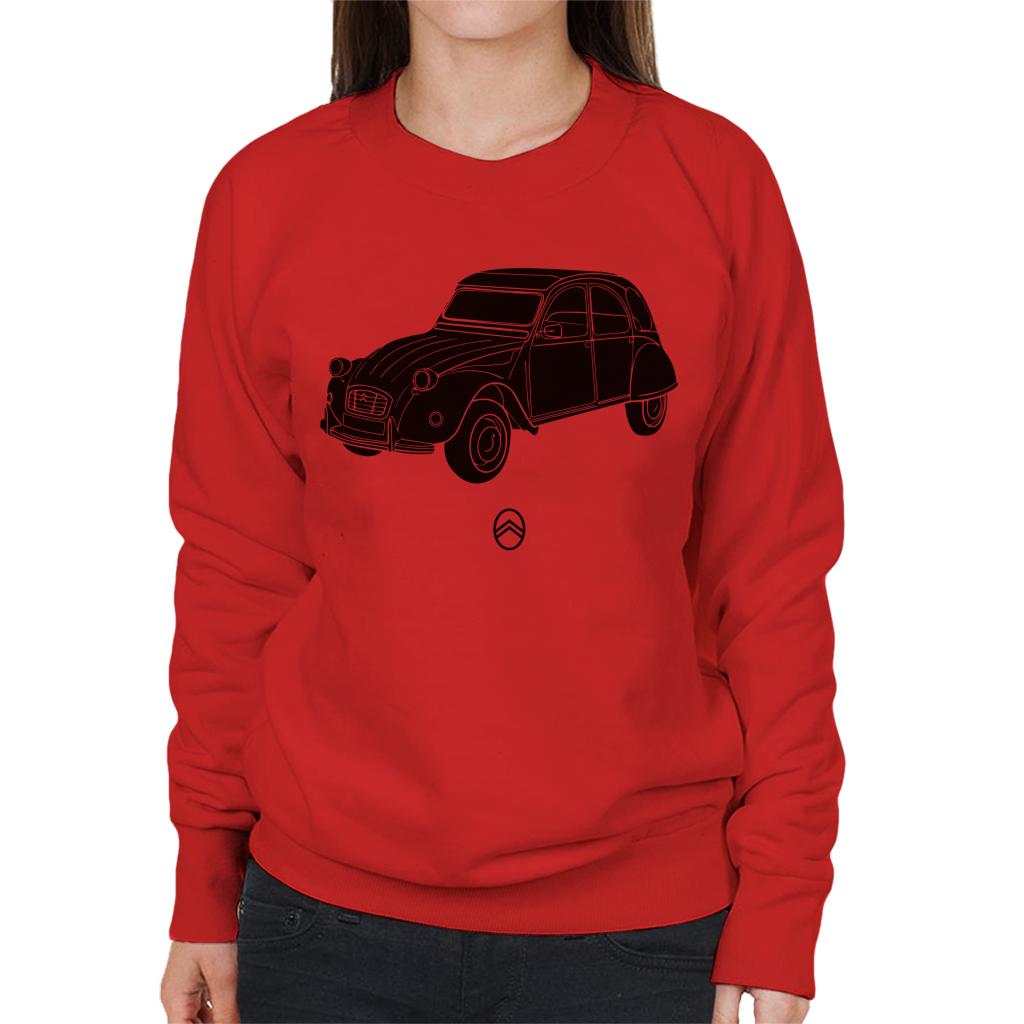 Citroën 2CV Angle For Light Women's Sweatshirt product image 6