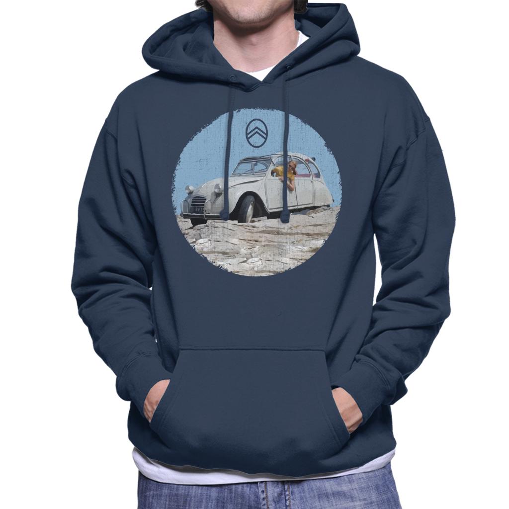 Citroën 2CV Vintage Photo Men's Hooded Sweatshirt product image 6