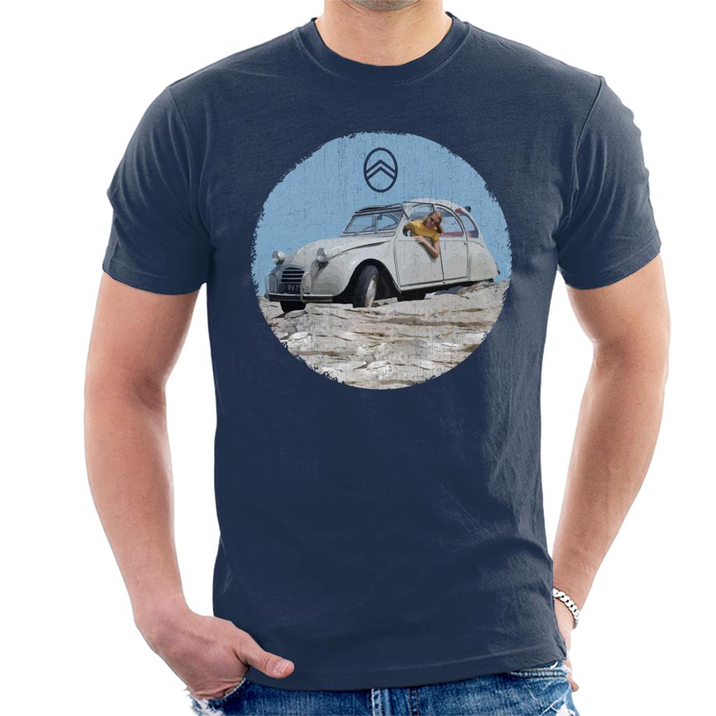 Citroën 2CV Vintage Photo Men's T-Shirt product image 6