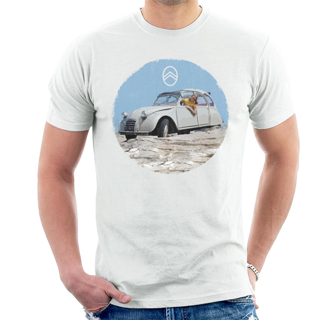 Citroën 2CV Vintage Photo Men's T-Shirt product image 4