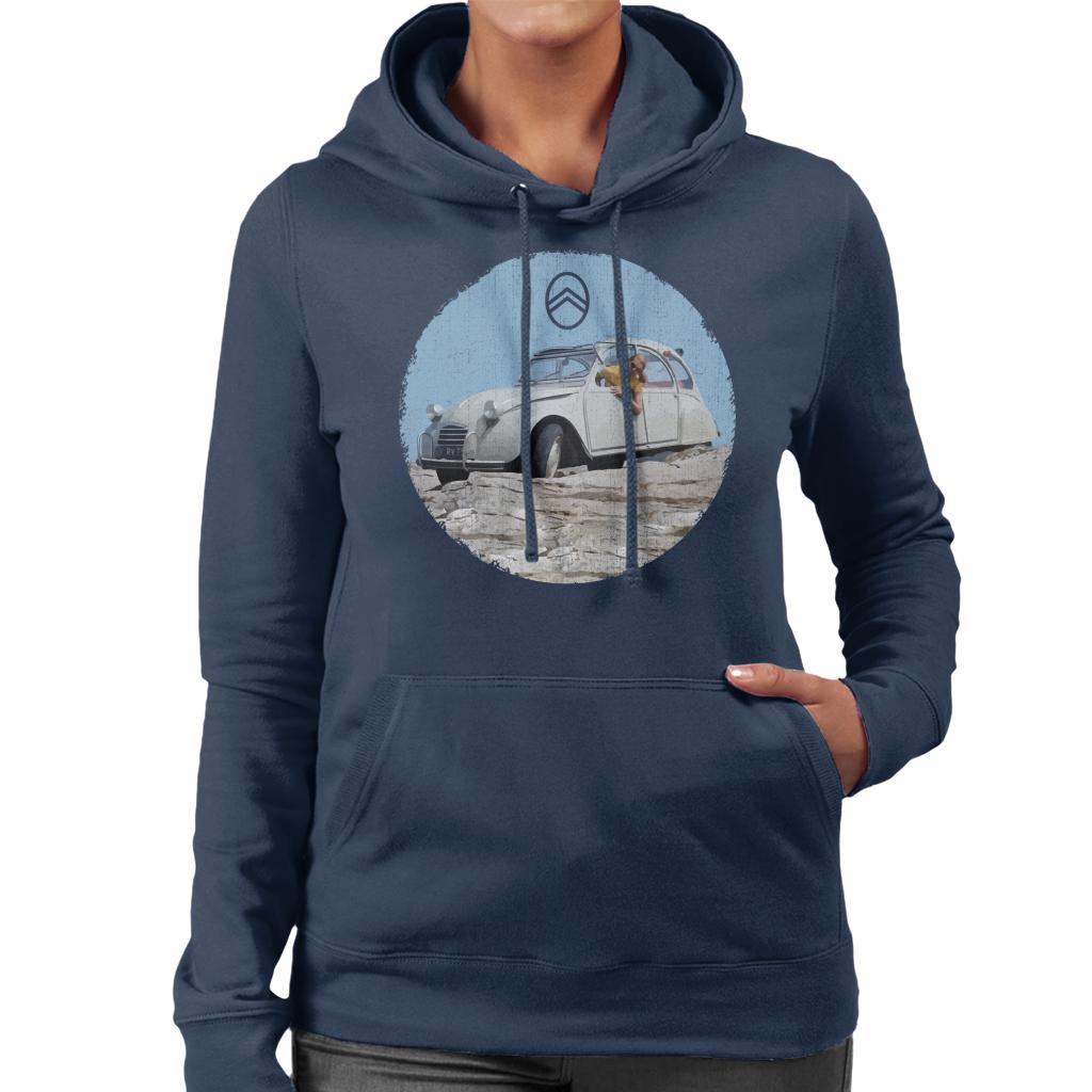 Citroën 2CV Vintage Photo Women's Hooded Sweatshirt product image 6