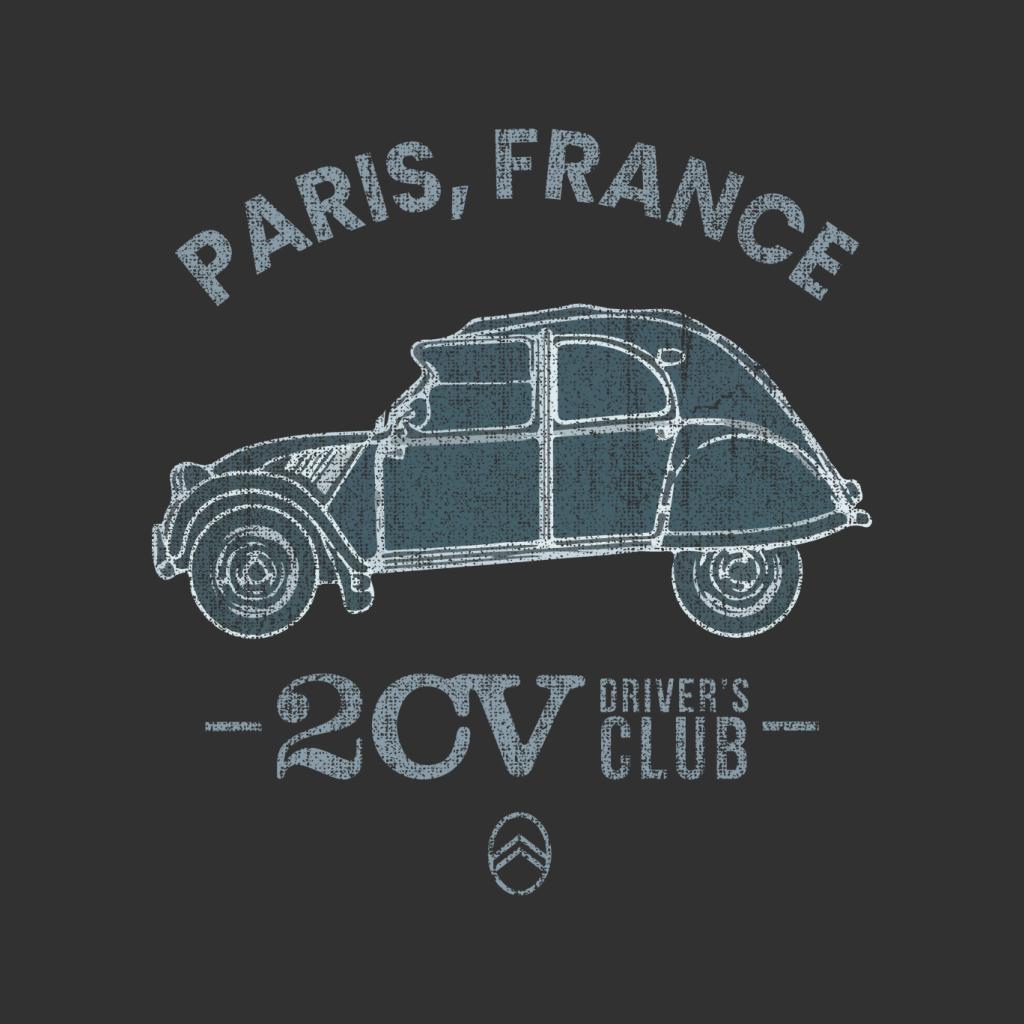 Citroën 2CV Drivers Club Paris France Women's Sweatshirt product image 5
