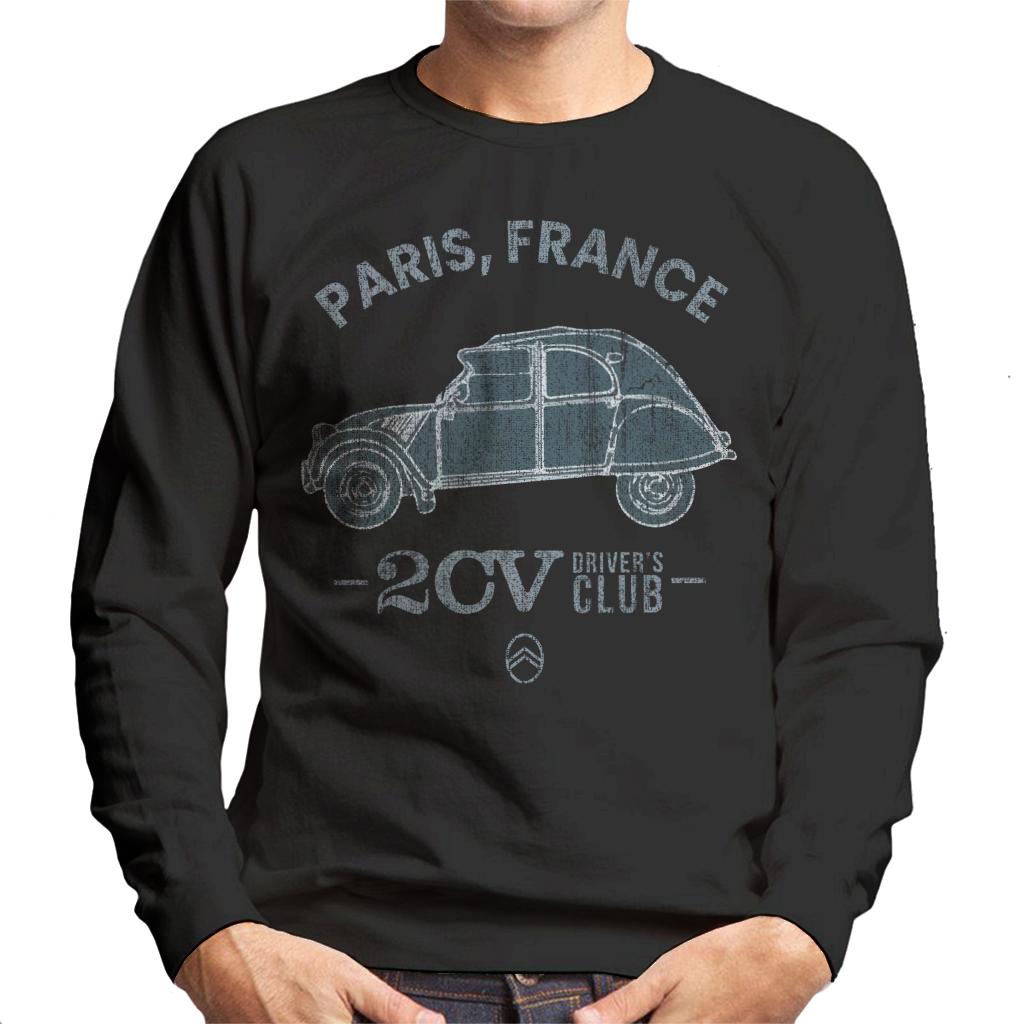 Citroën 2CV Drivers Club Paris France Men's Sweatshirt product image 1