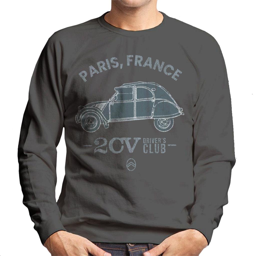 Citroën 2CV Drivers Club Paris France Men's Sweatshirt product image 4