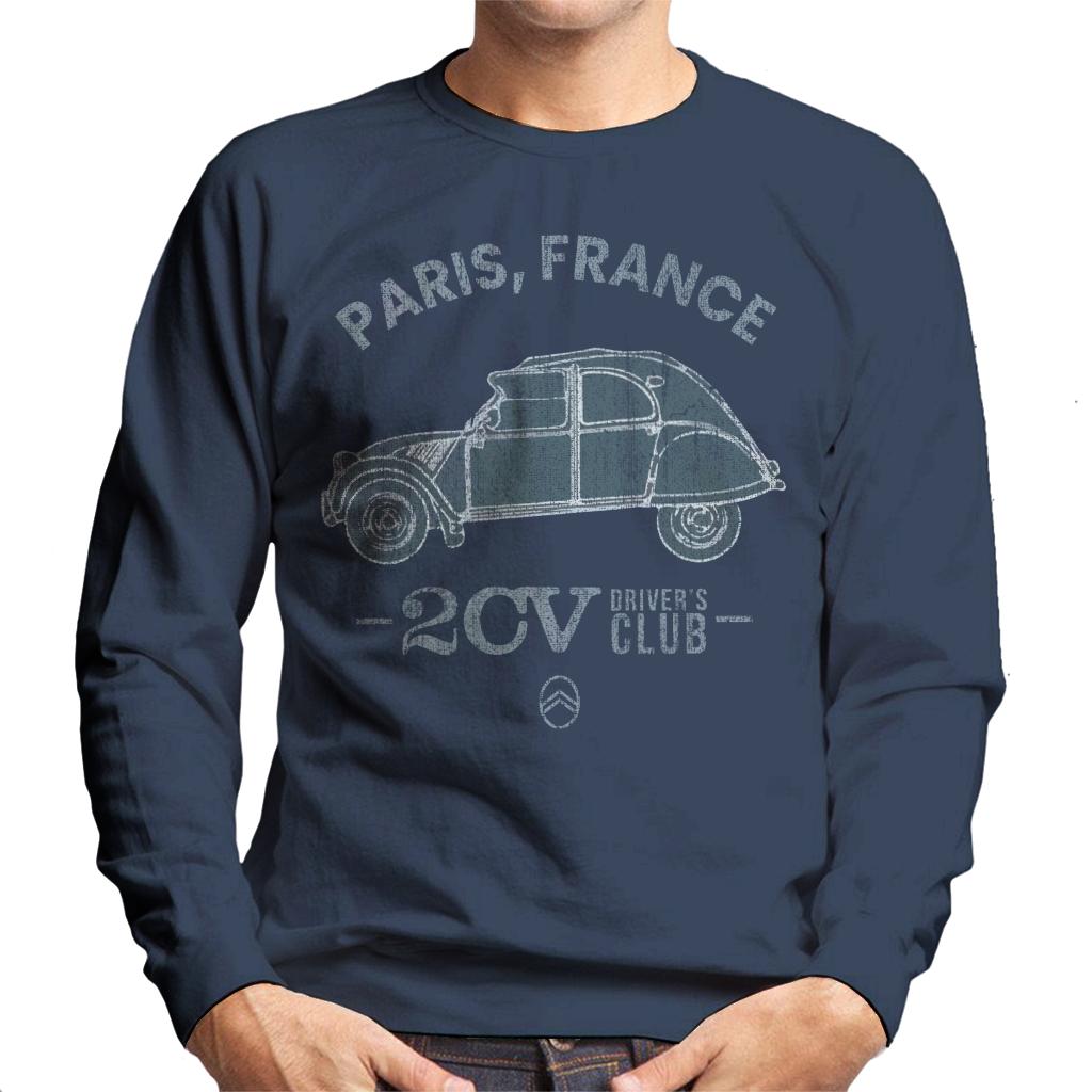 Citroën 2CV Drivers Club Paris France Men's Sweatshirt product image 6