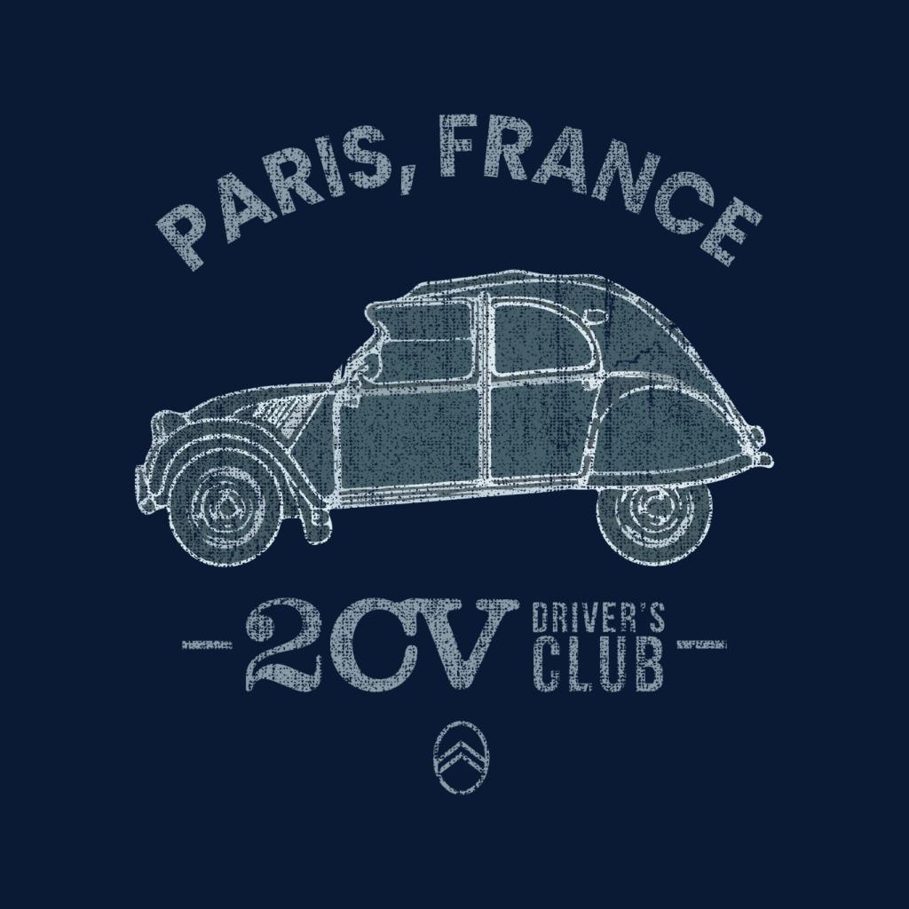 Citroën 2CV Drivers Club Paris France Men's Sweatshirt product image 7