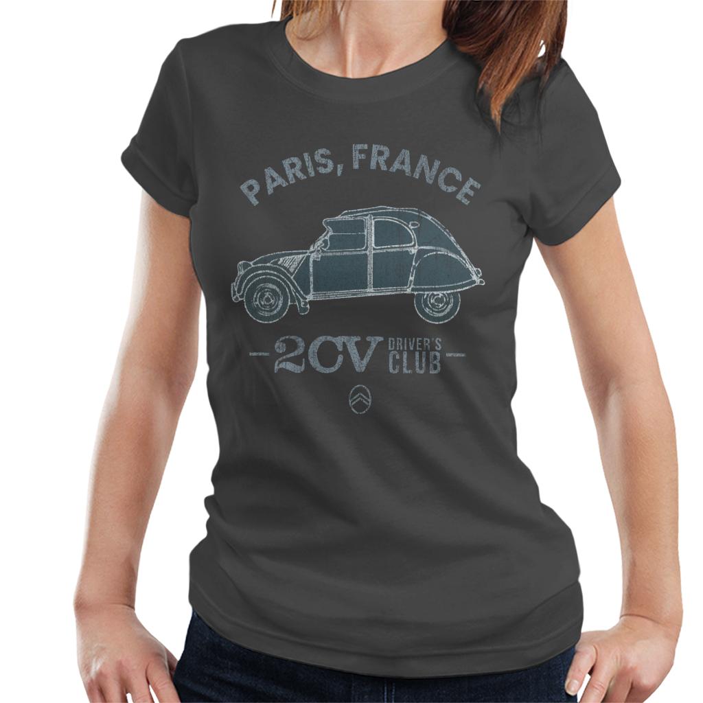 Citroën 2CV Drivers Club Paris France Women's T-Shirt product image 4