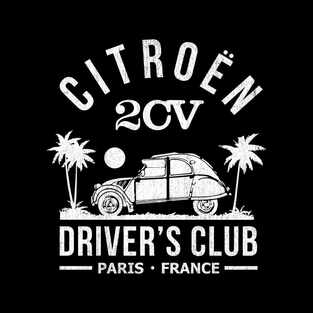 Citroën 2CV Driver's Club White Beach Men's Sweatshirt product image 2