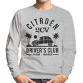 Citroën 2CV Driver's Club Black Beach Men's Sweatshirt product image 1