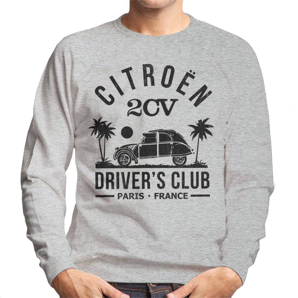 Citroën 2CV Driver's Club Black Beach Men's Sweatshirt product image 1
