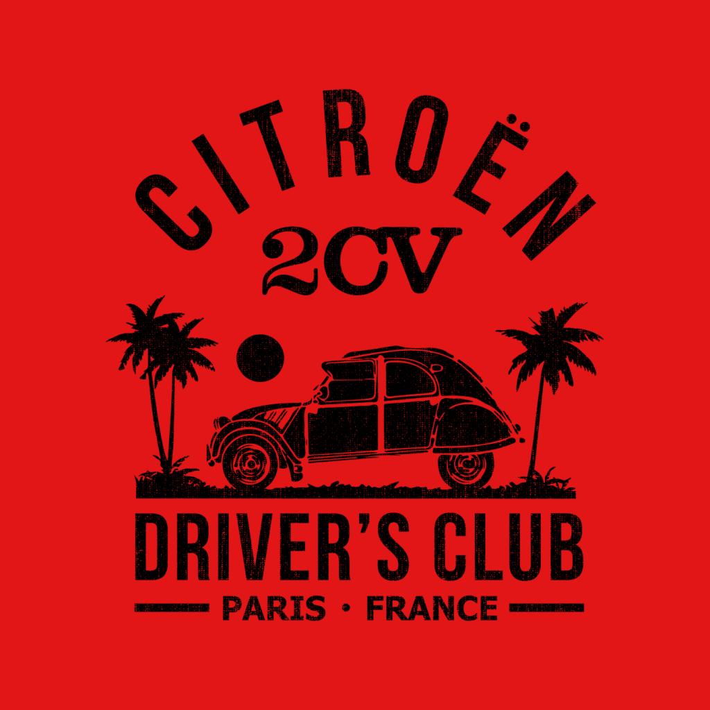 Citroën 2CV Driver's Club Black Beach Women's Sweatshirt product image 7