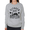 Citroën 2CV Driver's Club Black Beach Women's Sweatshirt product image 1