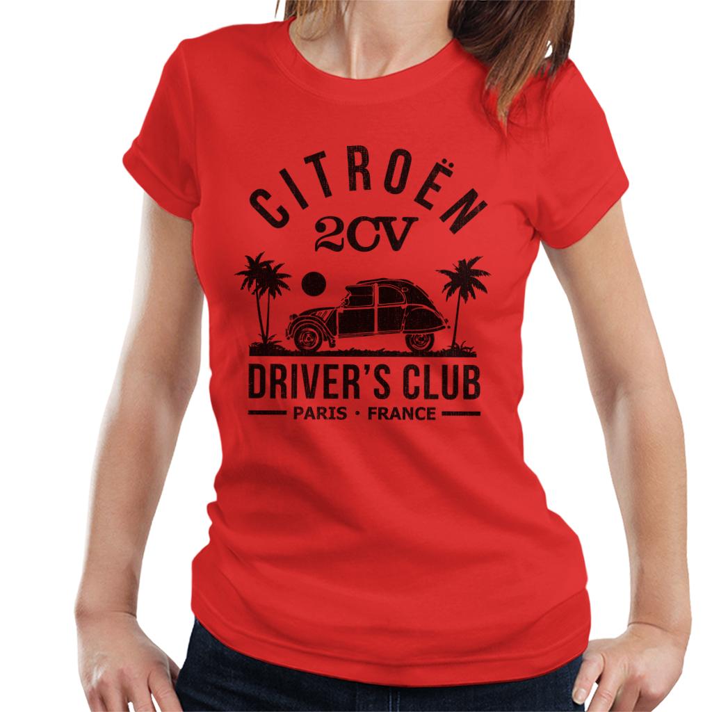 Citroën 2CV Driver's Club Black Beach Women's T-Shirt product image 6