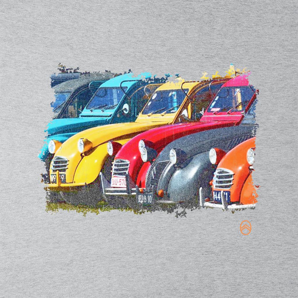 Citroën 2CV In A Line Retro Photo Women's Hooded Sweatshirt product image 5