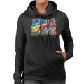 Citroën 2CV In A Line Retro Photo Women's Hooded Sweatshirt product image 1