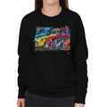 Citroën 2CV In A Line Retro Photo Women's Sweatshirt product image 1