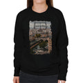 Citroën 2CV Retro Drawing Over Paris Women's Sweatshirt product image 1