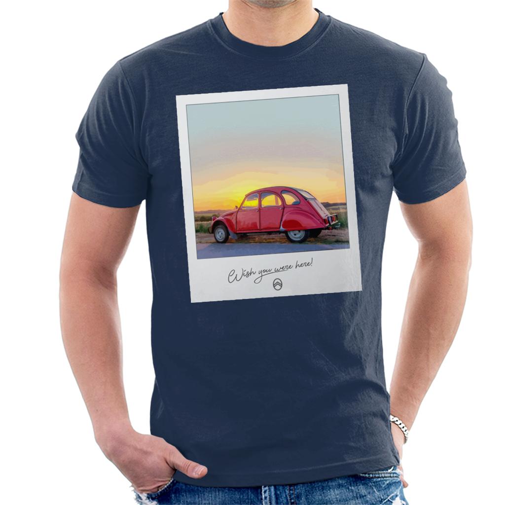 Citroën 2CV Wish You Were Here Photo Men's T-Shirt product image 4