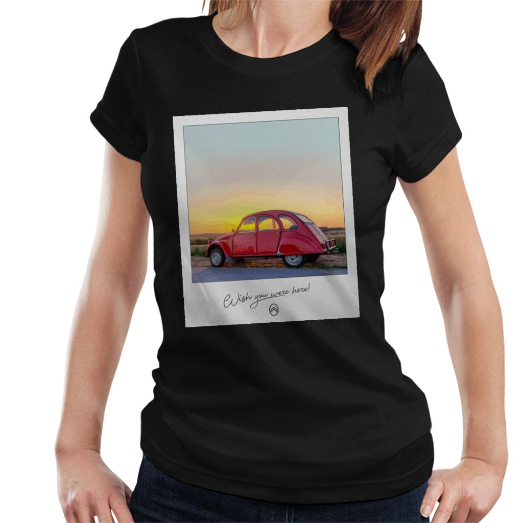 Citroën 2CV Wish You Were Here Photo Women's T-Shirt product image 1
