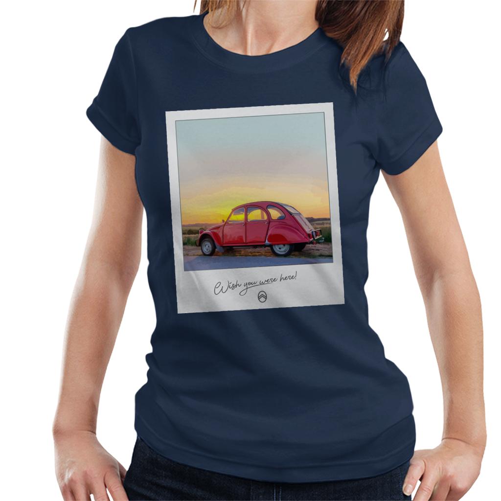 Citroën 2CV Wish You Were Here Photo Women's T-Shirt product image 4